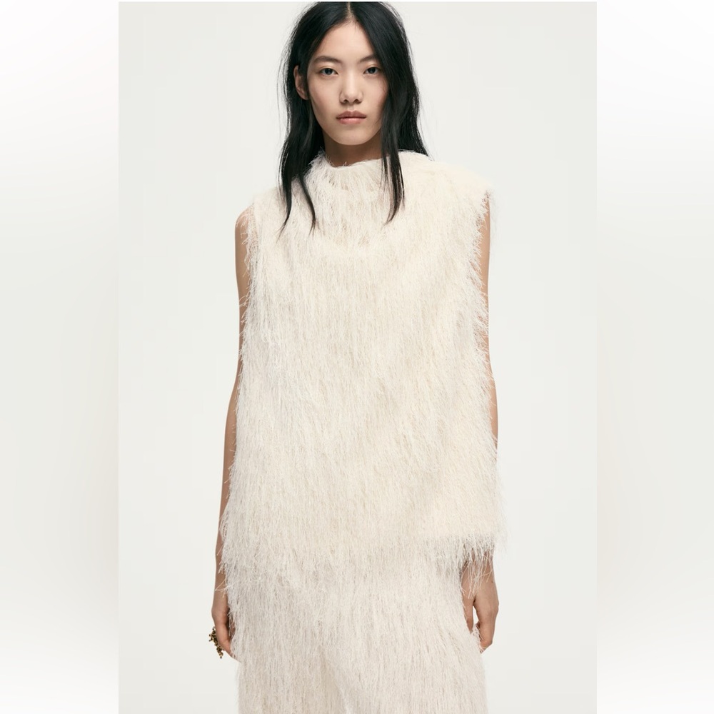 New H&M Fringe Top - Picture 7 of 10